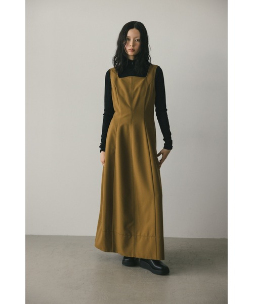 STYLEMIXER(スタイルミキサー)の「ハーフジップハイネックトップ(Tシャツ/カットソー・レディース・ブラック/ベージュ/グリーン・FREE)」の8枚目の写真