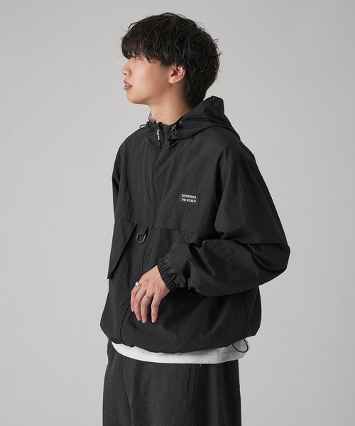 kutir(クティール)の「NYLON REVERSIBLE MOUNTAIN PARKER/ナイロンリバーシブルマウンテンパーカー(マウンテンパーカー・メンズ・ネイビー/ライトグレー/ブラック・LARGE/MEDIUM/SMALL)」の4枚目の写真