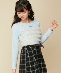 【セットアイテム】チュールビスチェ＋ロンTセット
