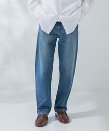 DENIM STRAIGHT PANTS