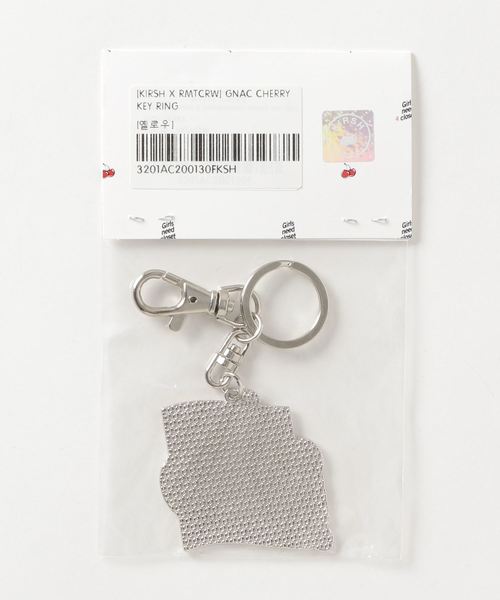 KIRSH(キルシー)の「『KIRSH × ROMANTIC CROWN』GNAC CHERRY KEY RING/GNACチェリーKR/キーリング/キーホルダー(キーホルダー・レディース・イエロー・FREE)」の4枚目の写真