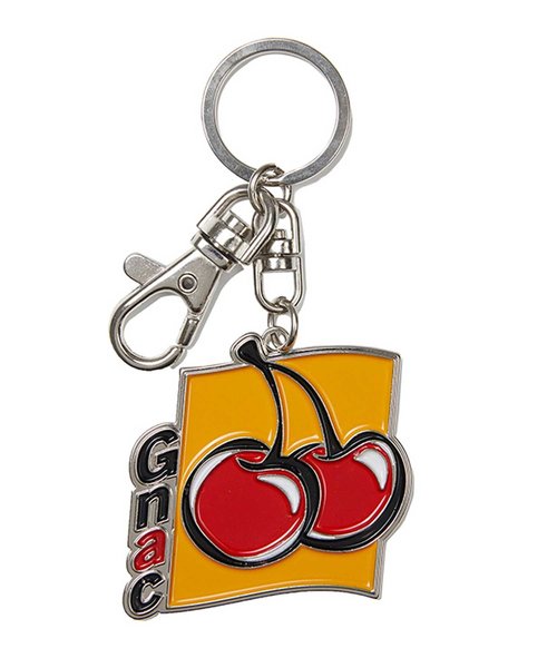 KIRSH(キルシー)の「『KIRSH × ROMANTIC CROWN』GNAC CHERRY KEY RING/GNACチェリーKR/キーリング/キーホルダー(キーホルダー・レディース・イエロー・FREE)」の1枚目の写真