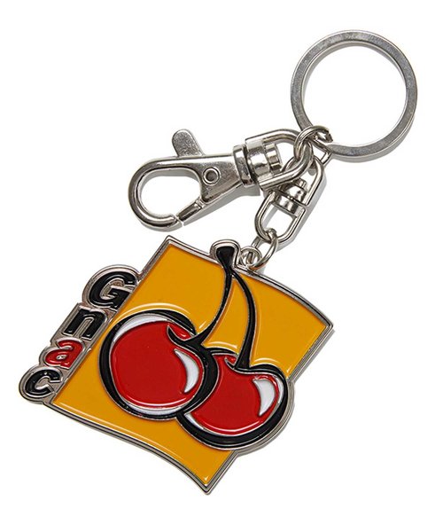KIRSH(キルシー)の「『KIRSH × ROMANTIC CROWN』GNAC CHERRY KEY RING/GNACチェリーKR/キーリング/キーホルダー(キーホルダー・レディース・イエロー・FREE)」の6枚目の写真