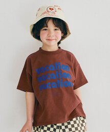 We love VACATION2柄シンプルロゴ半袖Tシャツ