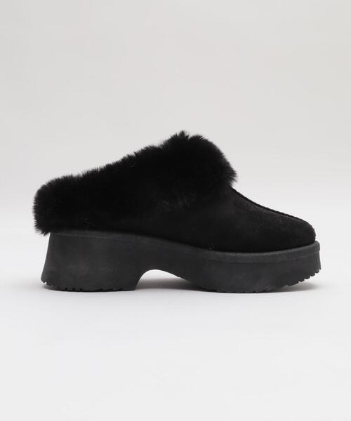 WEGO(ウィゴー)の「WEGO/ムートンタッチサボ(ブーツ・レディース・キャメル/ブラック/その他1・X-LARGE/LARGE/MEDIUM/SMALL)」の10枚目の写真