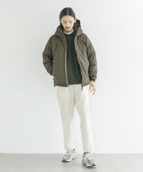 NANGA(ナンガ)の「『別注』MADE IN JAPAN NANGA×URiD AURORA 3LAYER DOWN BZ(ダウンジャケット/コート・メンズ・ベージュ系その他/ブラック/カーキ/チャコールグレー・SMALL/X-LARGE/LARGE/MEDIUM)」の9枚目の写真