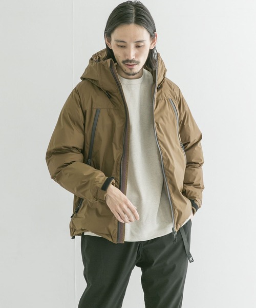 NANGA(ナンガ)の「『別注』MADE IN JAPAN NANGA×URiD AURORA 3LAYER DOWN BZ(ダウンジャケット/コート・メンズ・ベージュ系その他/ブラック/カーキ/チャコールグレー・SMALL/X-LARGE/LARGE/MEDIUM)」の14枚目の写真