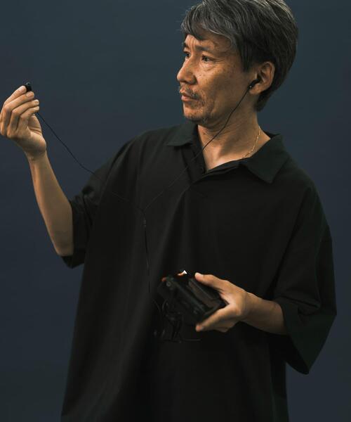 Wide Dad(ワイドダッド)の「Wide Dad BREEZY TECH ポロシャツ(ポロシャツ・メンズ・ブラック/ネイビー・1/2)」の3枚目の写真