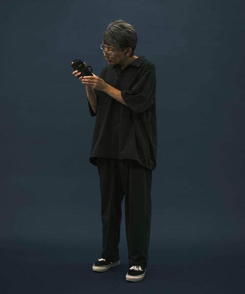 Wide Dad(ワイドダッド)の「Wide Dad BREEZY TECH ポロシャツ(ポロシャツ・メンズ・ブラック/ネイビー・1/2)」の5枚目の写真