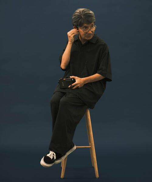 Wide Dad(ワイドダッド)の「Wide Dad BREEZY TECH ポロシャツ(ポロシャツ・メンズ・ブラック/ネイビー・1/2)」の7枚目の写真