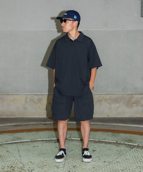 Wide Dad(ワイドダッド)の「Wide Dad BREEZY TECH ポロシャツ(ポロシャツ・メンズ・ブラック/ネイビー・1/2)」の10枚目の写真