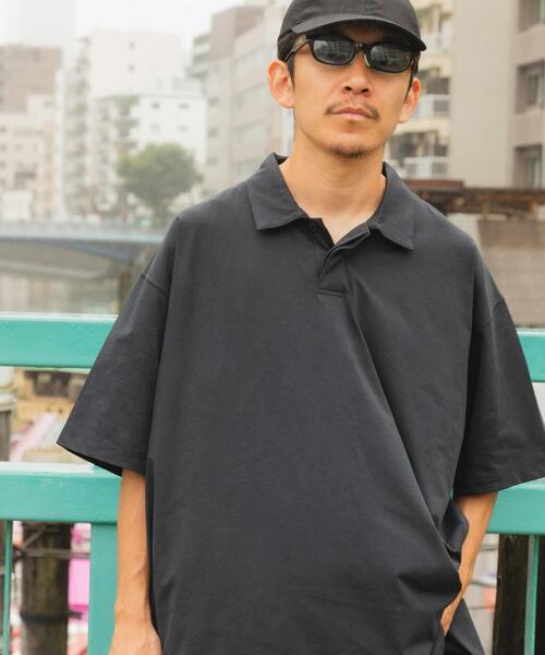 Wide Dad(ワイドダッド)の「Wide Dad BREEZY TECH ポロシャツ(ポロシャツ・メンズ・ブラック/ネイビー・1/2)」の12枚目の写真