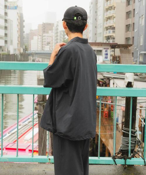 Wide Dad(ワイドダッド)の「Wide Dad BREEZY TECH ポロシャツ(ポロシャツ・メンズ・ブラック/ネイビー・1/2)」の14枚目の写真