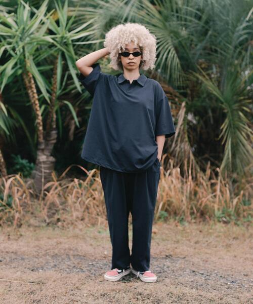 Wide Dad(ワイドダッド)の「Wide Dad BREEZY TECH ポロシャツ(ポロシャツ・メンズ・ブラック/ネイビー・1/2)」の21枚目の写真