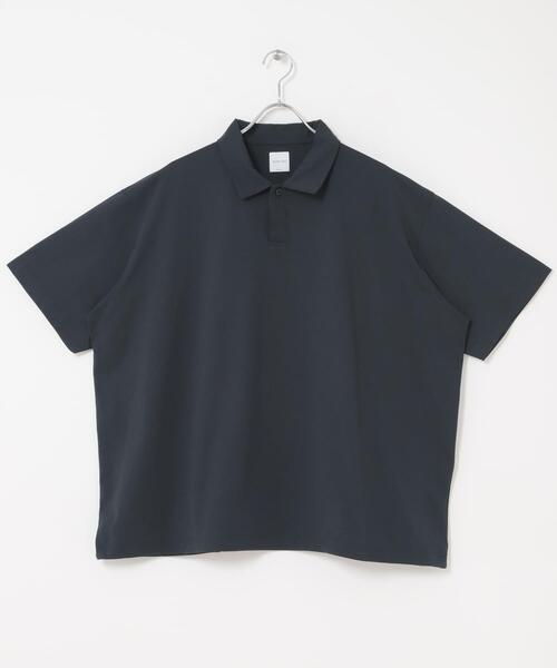 Wide Dad(ワイドダッド)の「Wide Dad BREEZY TECH ポロシャツ(ポロシャツ・メンズ・ブラック/ネイビー・1/2)」の22枚目の写真
