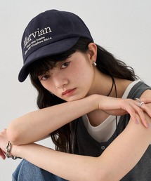 NOGLE | 【NOGLE/ノグル】Marvian刺繍ロゴキャップ(キャップ)
