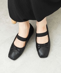 WEGO | WEGO/ベルト付きスクエアバレエシューズ(バレエシューズ)
