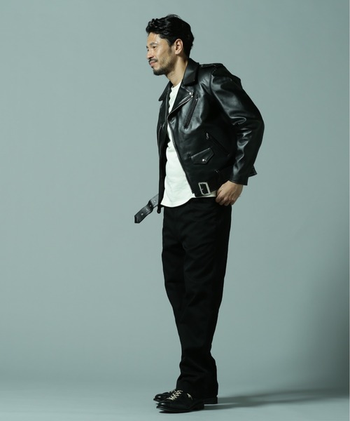 Schott/ショット/613UST ONESTAR TALL/ワンスター トール ライダース レザージャケットの7枚目の写真