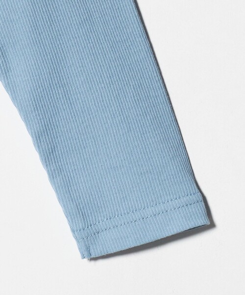 green label relaxing(グリーンレーベルリラクシング)の「シースルー ロンT+タンク セット / キッズ 100㎝-160㎝(Tシャツ/カットソー・キッズ・ターコイズブルー系/ナチュラル/ダークグレー・150cm/140cm/120cm/100cm/130cm/110cm/160cm)」の19枚目の写真