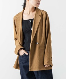 WEGO/【セットアップ対応商品】スウェードライクジャケット