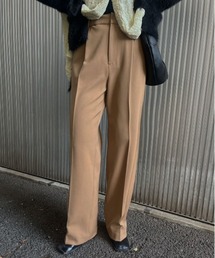 Ameri | ESSENTIAL SLIM STRAIGHT PANTS(スラックス)