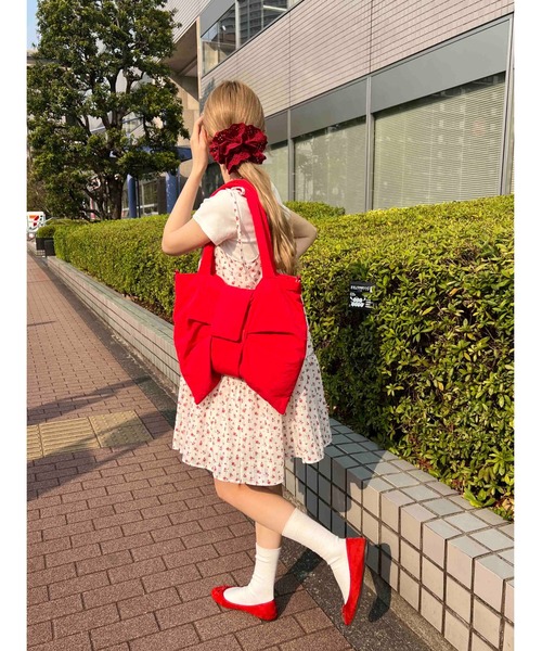 WC(ダブル シー)の「コットンライクレースシュシュ(シュシュ・レディース・ホワイト/ブラック/レッド・FREE)」の17枚目の写真