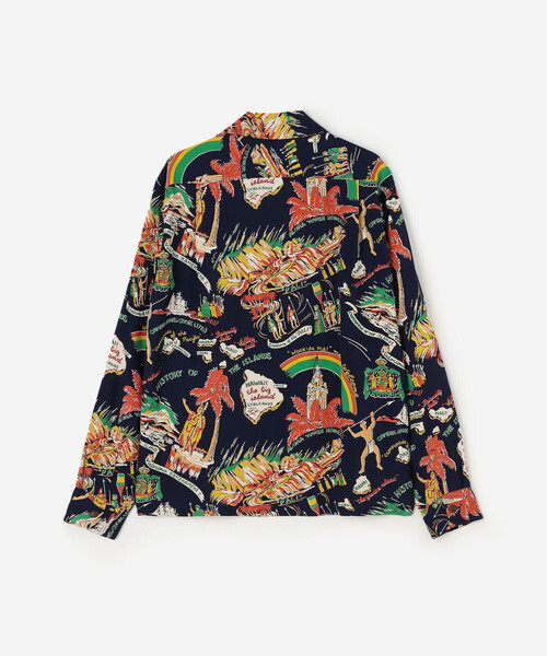 SUN SURF(サンサーフ)の「SUN SURF | ハワイアンシャツ “HISTORY OF THE ISLANDS” WOMEN(シャツ/ブラウス・レディース・ブルー系その他5・S)」の3枚目の写真