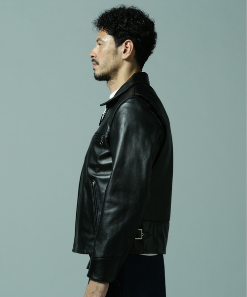 Schott/ショット/103US TRUCKER JACKET/レザートラッカー ジャケットの3枚目の写真