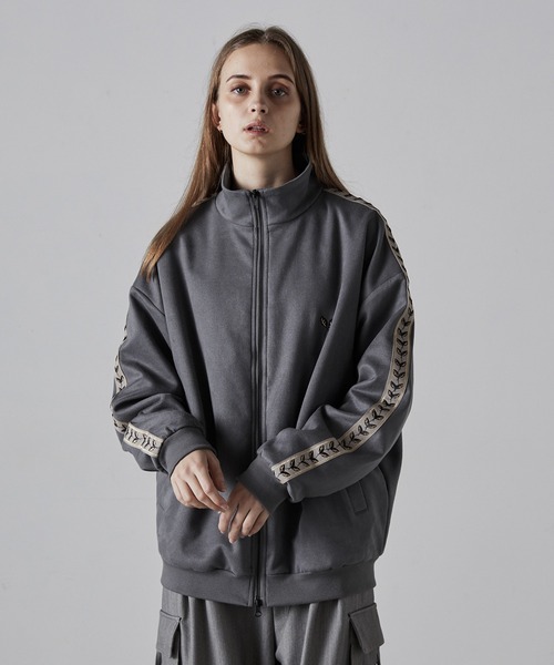 CLEL(クレイル)の「【CLEL】Loose Side designTrack Jacket/ルーズ サイドデザイントラックジャケット(ブルゾン・メンズ・ブラック/グレー/ライトグレー/モカ・L/S/M)」の19枚目の写真
