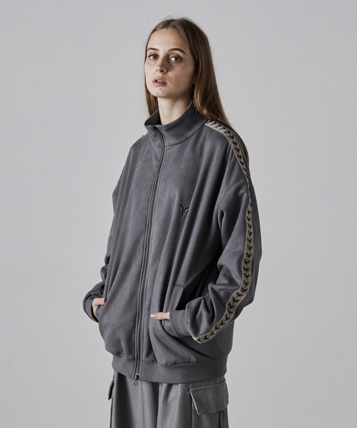 CLEL(クレイル)の「【CLEL】Loose Side designTrack Jacket/ルーズ サイドデザイントラックジャケット(ブルゾン・メンズ・ブラック/グレー/ライトグレー/モカ・L/S/M)」の20枚目の写真