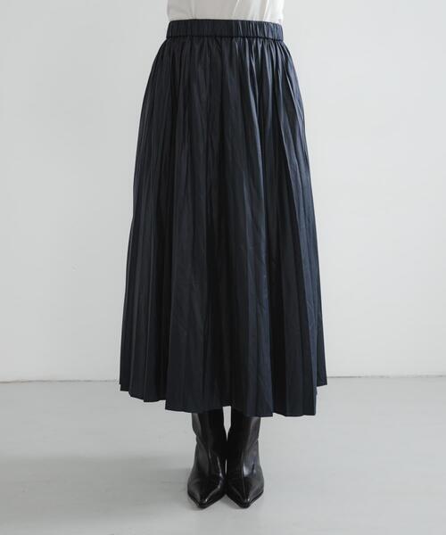 URBAN RESEARCH(アーバンリサーチ)の「チンツプリーツスカート(スカート・レディース・ブラック系その他/グレー系その他/ブラウン/ネイビー・FREE)」の17枚目の写真