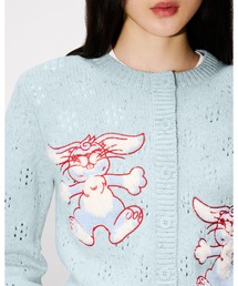 'KENZO Winter Holidays' エンブロイダリー カーディガン イン ウール