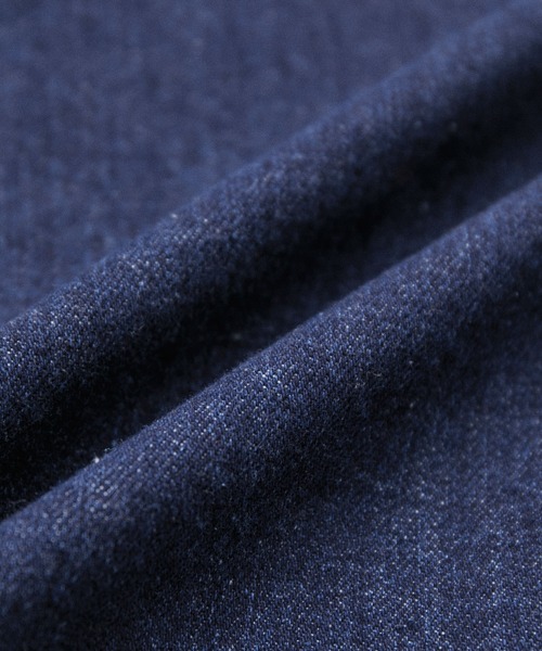 ADAM ET ROPE'(アダムエロペ)の「【サステナブル・WEB限定】カットオフデニムジャケット(デニムジャケット・レディース・ブルー/ホワイト・FREE)」の19枚目の写真