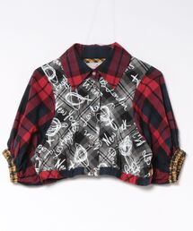 Littie Cities Checkクロップドシャツ