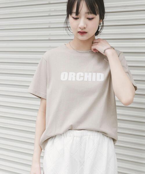 ITEMS URBANRESEARCH(アイテムズ アーバンリサーチ)の「フロッキープリントTシャツ(Tシャツ/カットソー・レディース・ライトブルー/ライトベージュ/チャコールグレー/ホワイト・FREE)」の15枚目の写真