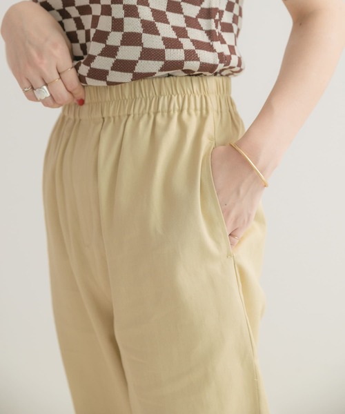 ITEMS URBANRESEARCH(アイテムズ アーバンリサーチ)の「シェフパンツ(その他パンツ・レディース・ライトベージュ/ベージュ系その他/チャコールグレー/カーキ・FREE)」の8枚目の写真