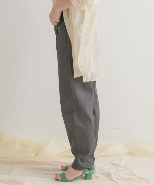 ITEMS URBANRESEARCH(アイテムズ アーバンリサーチ)の「シェフパンツ(その他パンツ・レディース・ライトベージュ/ベージュ系その他/チャコールグレー/カーキ・FREE)」の13枚目の写真