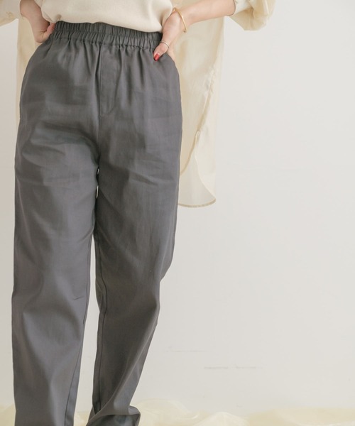 ITEMS URBANRESEARCH(アイテムズ アーバンリサーチ)の「シェフパンツ(その他パンツ・レディース・ライトベージュ/ベージュ系その他/チャコールグレー/カーキ・FREE)」の14枚目の写真