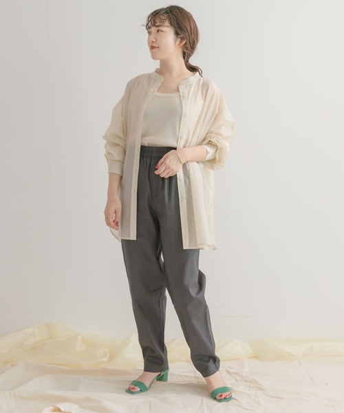 ITEMS URBANRESEARCH(アイテムズ アーバンリサーチ)の「シェフパンツ(その他パンツ・レディース・ライトベージュ/ベージュ系その他/チャコールグレー/カーキ・FREE)」の19枚目の写真