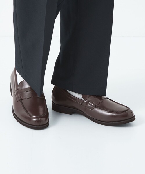 green label relaxing(グリーンレーベルリラクシング)の「GLR レザー V3 ローファー(ローファー・メンズ・ダークブラウン/ブラック・26.5cm/27cm/26cm/25cm/25.5cm)」の3枚目の写真