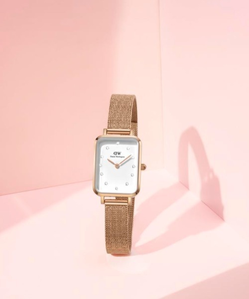 Daniel Wellington(ダニエルウェリントン)の「QUADRO LUMINE腕時計(アナログ腕時計・レディース・ホワイト×ゴールド/ホワイト×イエロー/ホワイト×シルバー・ONE SIZE)」の3枚目の写真