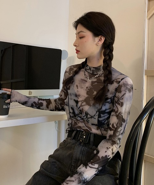 HALEY PESCA/ミニ丈 シースルートップス　カットソーの9枚目の写真
