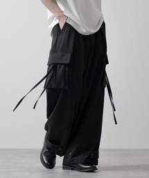 CLEL | 【CLEL】M-47Design TR Loose Parachute Pants/M-47デザイン TRルーズ パラシュートパンツ【セットアップ対応】(カーゴパンツ)