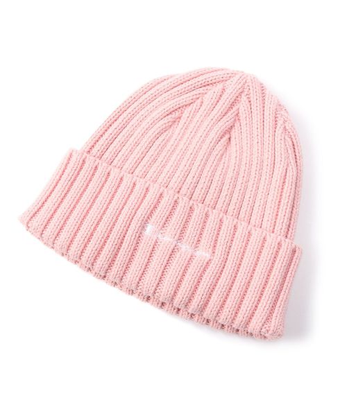Champion(チャンピオン)の「【Champion】コットンワッチキャップ (ニットキャップ/ビーニー・メンズ・ネイビー/マスタード/ダークブラウン/レッド/グレー/ブラック/ライトピンク/ライラック/ライム・フリー)」の8枚目の写真
