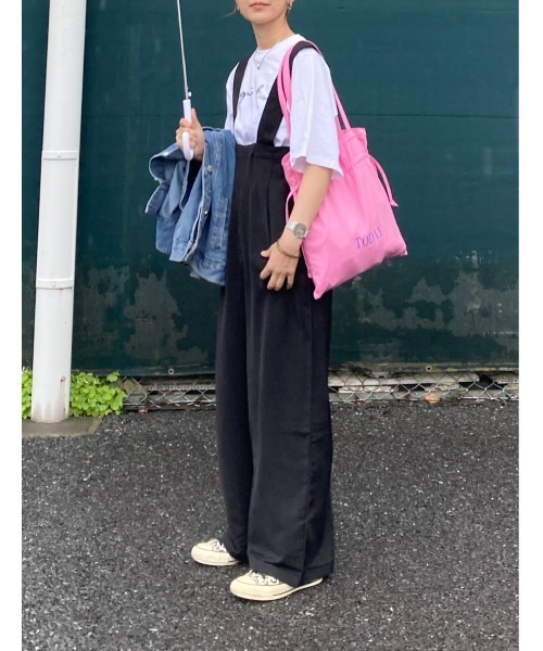 CORNERS(コーナーズ)の「【KR×u.e.made*×CORNERS】TODAY ロゴ巾着トートバッグ(トートバッグ・レディース・アイボリー/ブラック/イエロー/ピンク・FREE)」の17枚目の写真