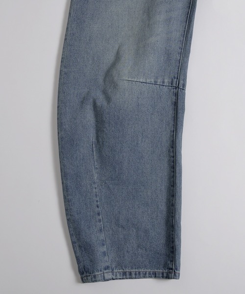 MUHET(ミュエータ)の「belted curve denim pants / ベルト付きカーブデニムパンツ(デニムパンツ・レディース・ライトインディゴブルー/インディゴブルー/ブラック/ブルー系その他・LARGE/MEDIUM/SMALL)」の18枚目の写真