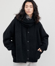 WYM LIDNM | SHAGGY STOLE ENSEMBLE CARDIGAN(カーディガン/ボレロ)