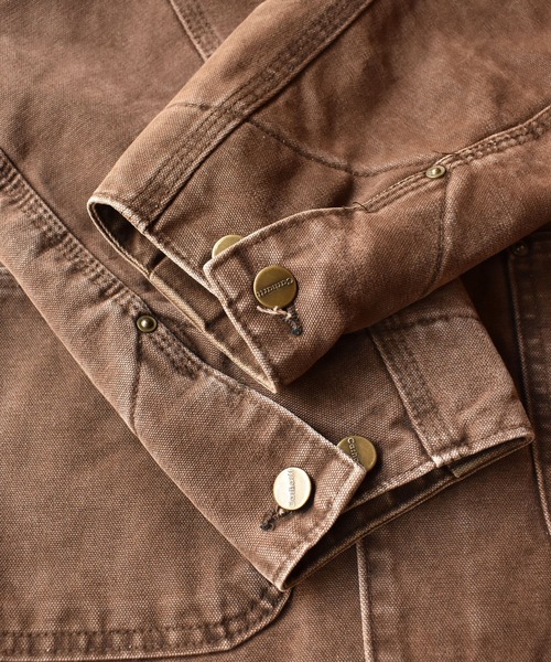 【ヴィンテージ古着】Carhartt/カーハート ダック地 チョアコート ブランケットライナー USA製の6枚目の写真