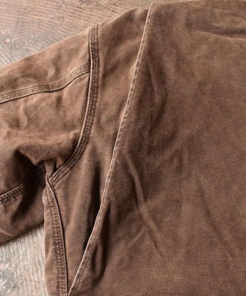 【ヴィンテージ古着】Carhartt/カーハート ダック地 チョアコート ブランケットライナー USA製の8枚目の写真