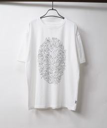 MYne マイン / Orgy Printed T-Shirt フロントプリントビッグシルエットTシャツ / G08TS034